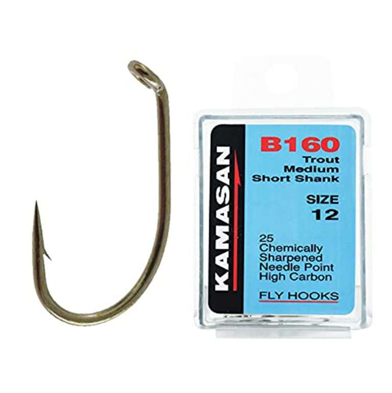 Kamasan B380 Salmon Trebles - Confezione 10 Ami Tripli Per Salmone - Pesca A Mosca